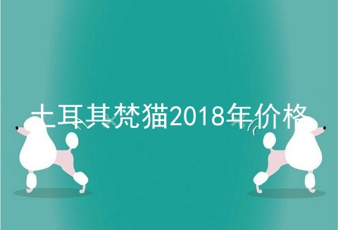 土耳其梵猫2018年价格