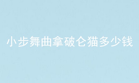 小步舞曲拿破仑猫多少钱