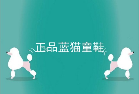 正品蓝猫童鞋