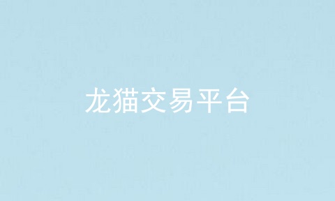 龙猫交易平台