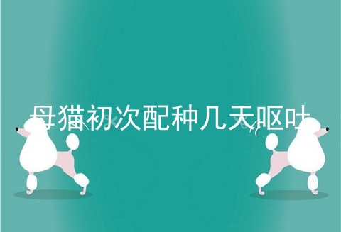 母猫初次配种几天呕吐