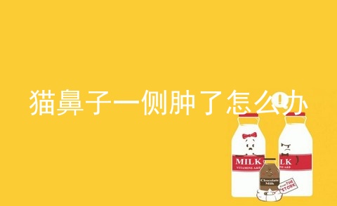 猫鼻子一侧肿了怎么办