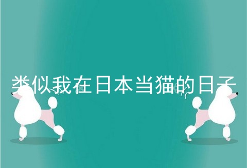 类似我在日本当猫的日子