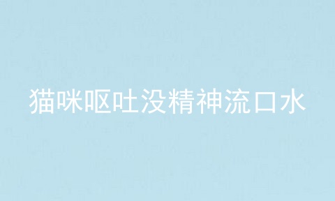 猫咪呕吐没精神流口水