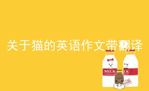关于猫的英语作文带翻译