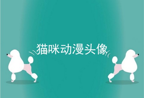 猫咪动漫头像