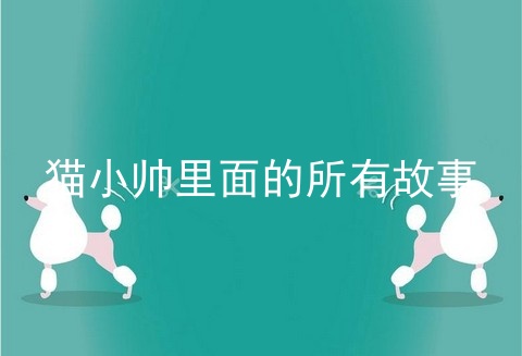猫小帅里面的所有故事