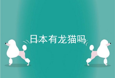 日本有龙猫吗