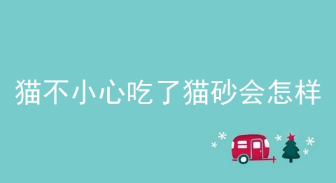 猫不小心吃了猫砂会怎样
