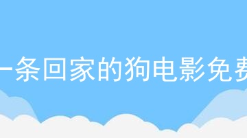 一条回家的狗电影免费