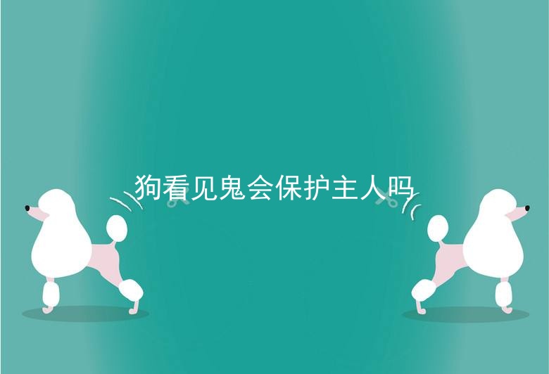 狗看见鬼会保护主人吗