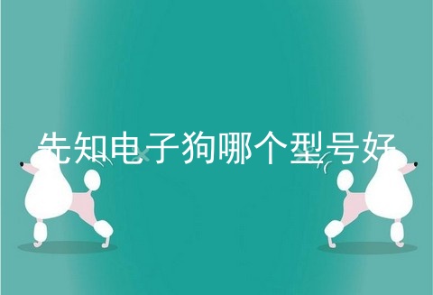 先知电子狗哪个型号好