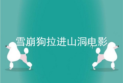 雪崩狗拉进山洞电影