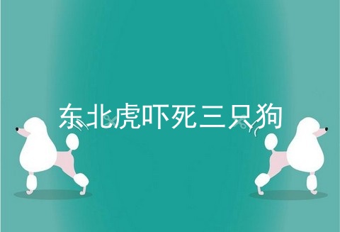 东北虎吓死三只狗
