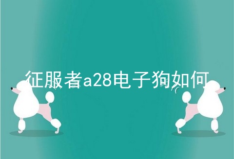 征服者a28电子狗如何