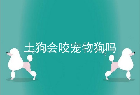 土狗会咬宠物狗吗